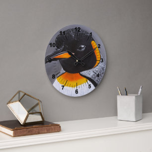 Reloj Redondo Grande Maestro de la Zona de Crepúsculo Pintura de Alfred