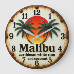 Reloj Redondo Grande Malibu rum tropical cocktail Caribbean bar coconut