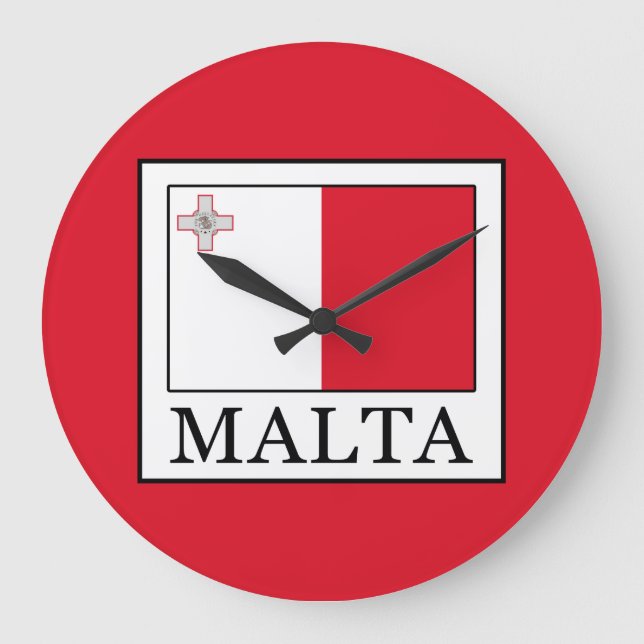 Reloj Redondo Grande Malta (Anverso)