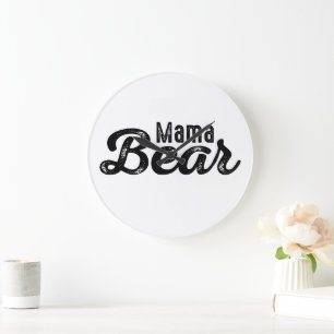 Reloj Redondo Grande Mama Bear