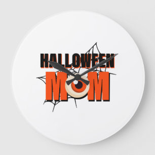 Reloj Redondo Grande Mamá de Halloween - Disfraz de Halloween