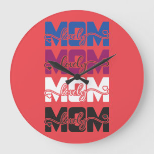 Reloj Redondo Grande Mamá encantadora