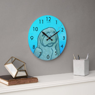 Reloj Redondo Grande Manatí