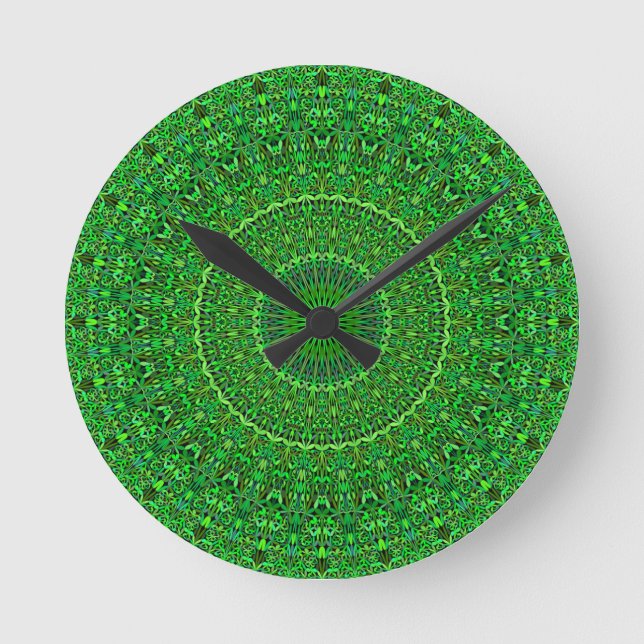 Reloj Redondo Grande Mandala (Anverso)