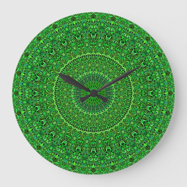 Reloj Redondo Grande Mandala (Anverso)