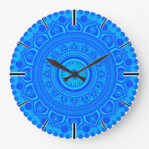 Mandala azul india
