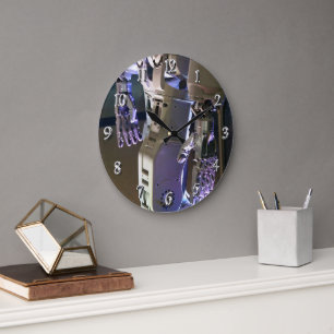 Reloj Redondo Grande Manos de robot