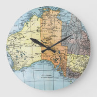 MAPA: AUSTRALIA, c1890