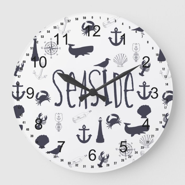 Reloj Redondo Grande Mar Náutico (Anverso)