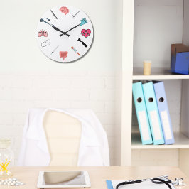 Reloj Redondo Grande Maravilla médica