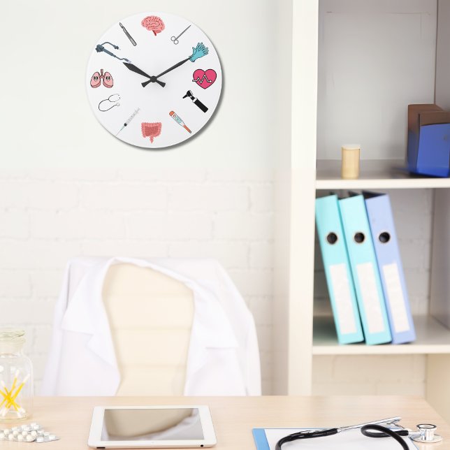 Reloj Redondo Grande Maravilla médica (Subido por el creador)