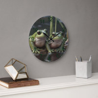 Maravillas Riverbound: Dos Ranas Verdes Plump Por 
