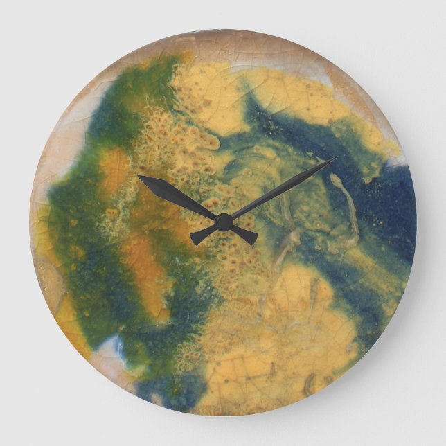 Reloj Redondo Grande Marble texture (Anverso)