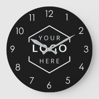 Reloj Redondo Grande Marca promocional del logotipo de la empresa perso