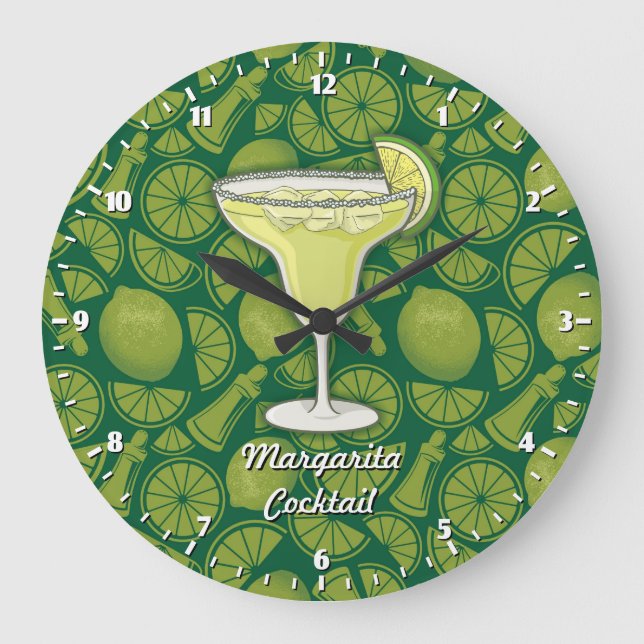 Reloj Redondo Grande Margarita (Anverso)