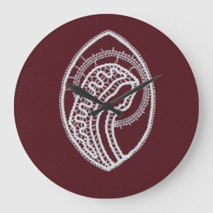 Reloj Redondo Grande María de la Santísima Virgen Católica, encaje