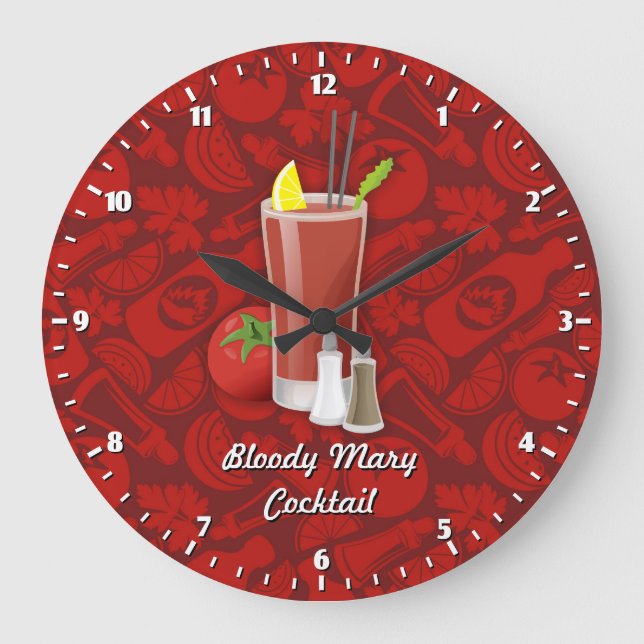 Reloj Redondo Grande María sangrienta (Anverso)