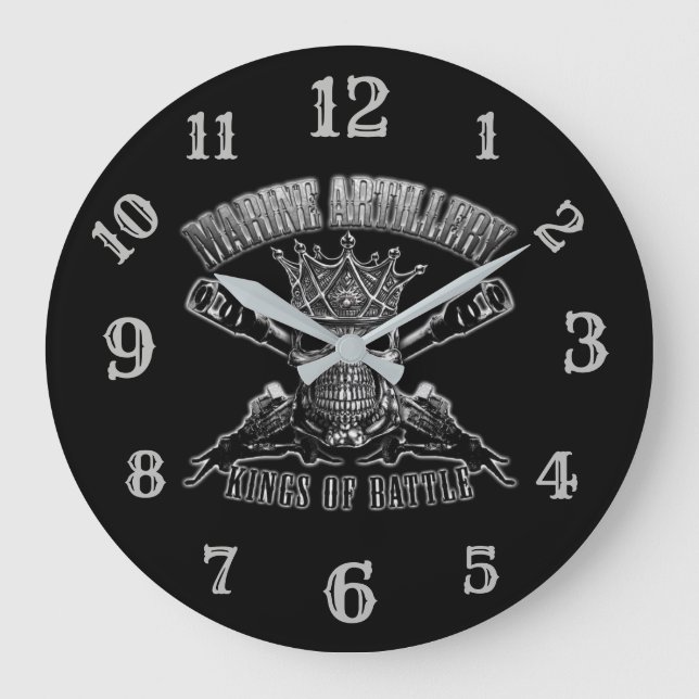 RELOJ REDONDO GRANDE MARINE ARTILLERY (Anverso)