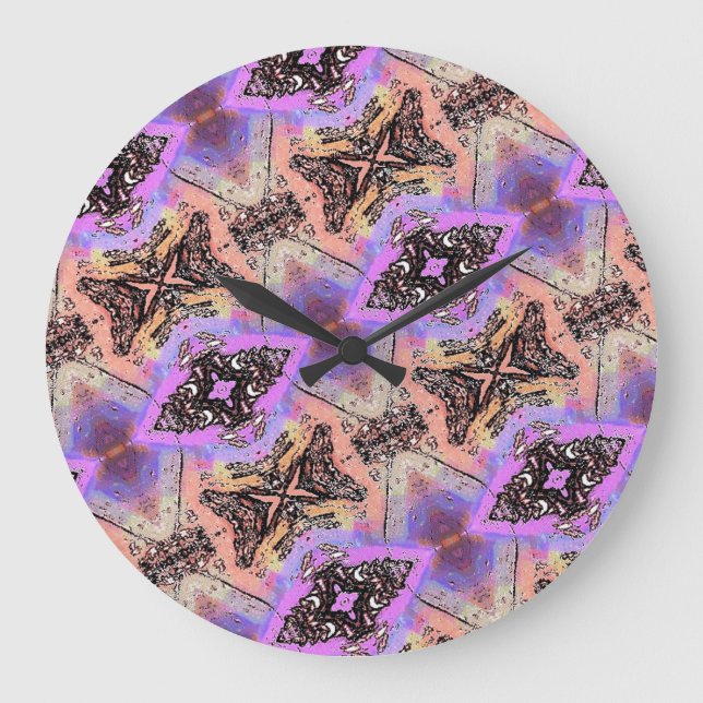 RELOJ REDONDO GRANDE MARIPOSAS Y MADRES (Anverso)