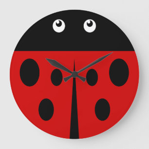 Reloj Redondo Grande Mariquita