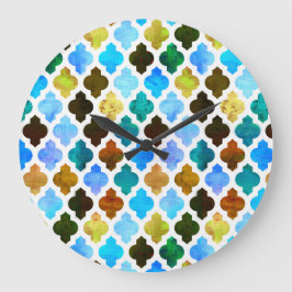 Reloj Redondo Grande Marrakesh Moroccan Green