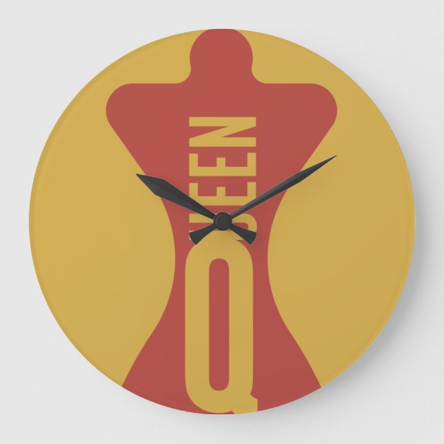 RELOJ REDONDO GRANDE MASANSER CHESS ORIGINAL (Anverso)