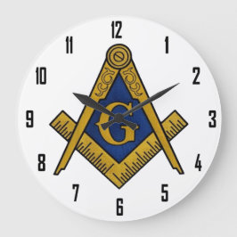 RELOJ REDONDO GRANDE MASONS CLOCK