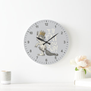 Reloj Redondo Grande Max   ¡Te voy a comer!