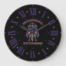 Máximo Fitness Hero Wall Clock