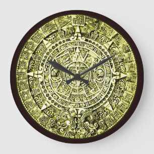 Reloj Redondo Grande mayan calendar