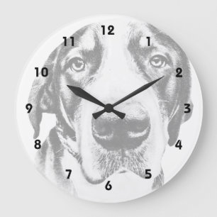 Reloj Redondo Grande Mayor perro suizo de la montaña