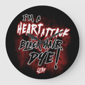 Reloj Redondo Grande MCR HeartAttack