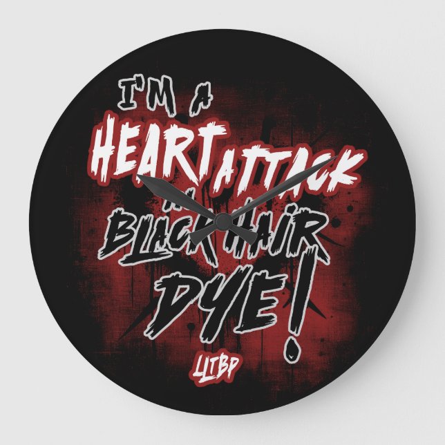 Reloj Redondo Grande MCR HeartAttack (Anverso)