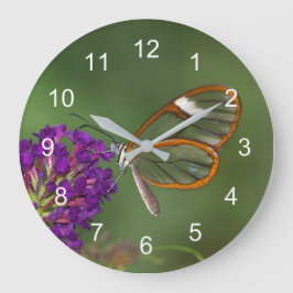 Reloj Redondo Grande Me llaman de ala clara