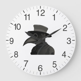 Reloj Redondo Grande Médica de plaga medieval