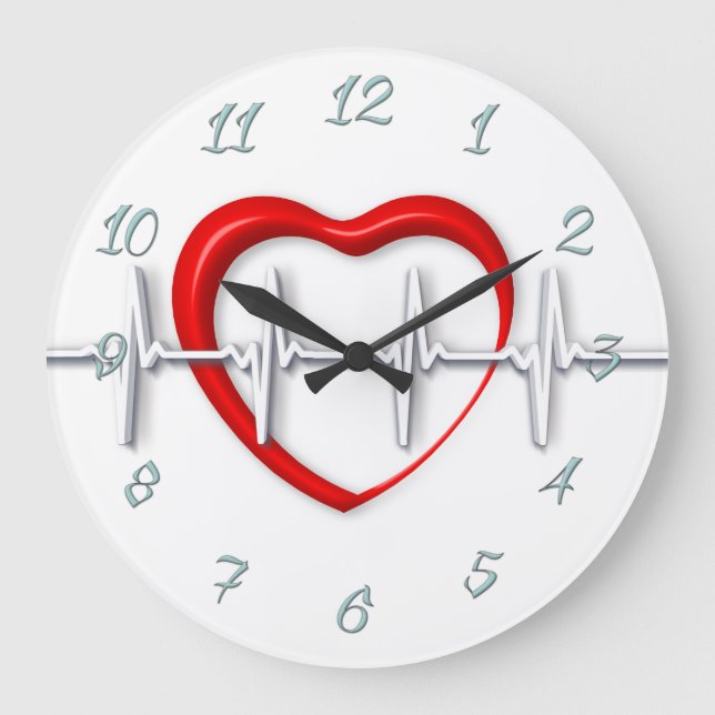 Reloj Redondo Grande Médico (Anverso)