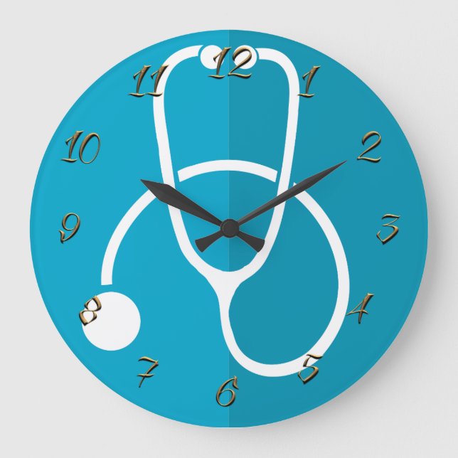 Reloj Redondo Grande Médico (Anverso)
