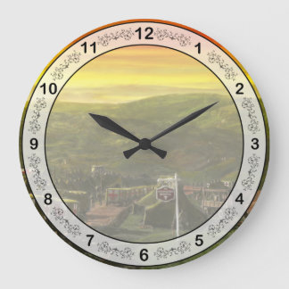 Reloj Redondo Grande Médico - Al final del día
