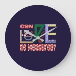 Reloj Redondo Grande Medidas de Amor