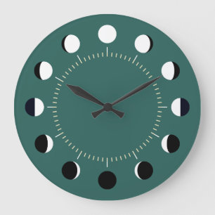 RELOJ REDONDO GRANDE MEDIDAS DE CLARO DE LUNA