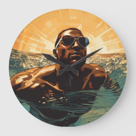 RELOJ REDONDO GRANDE MEDITACIÓN Nº 2