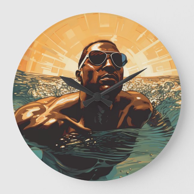 RELOJ REDONDO GRANDE MEDITACIÓN Nº 2 (Anverso)