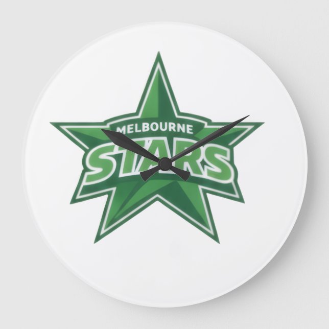 Reloj Redondo Grande Melbourne Stars  (Anverso)