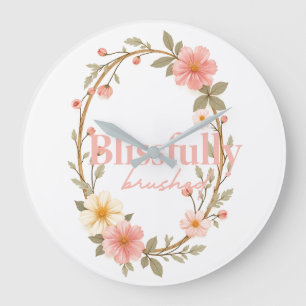 Reloj Redondo Grande Mellow Blooms