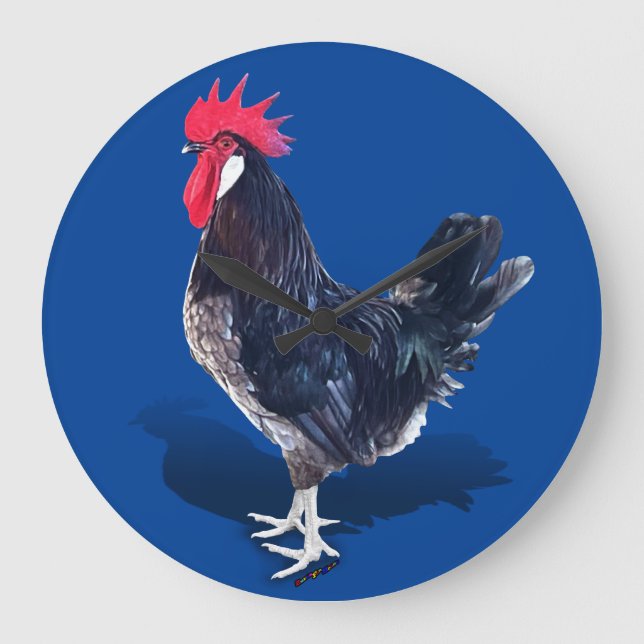 Reloj Redondo Grande Menorca Rooster (Anverso)