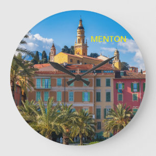 Reloj Redondo Grande Menton