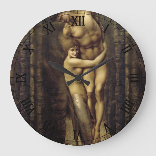 Reloj Redondo Grande Mermaid (Anverso)