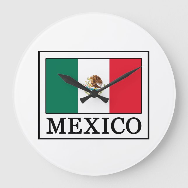 Reloj Redondo Grande México (Anverso)