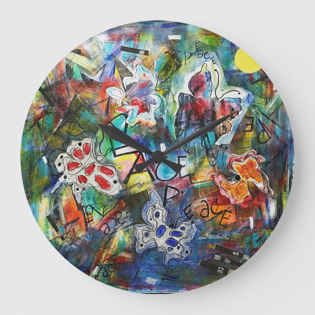 Reloj Redondo Grande Mi legado (Anverso)