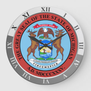 Reloj Redondo Grande Michigan